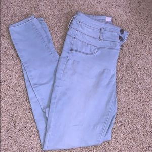 3/$18 High waisted skinny jeans